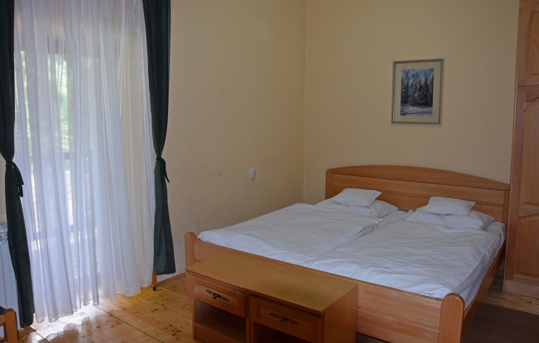 Double room in mountain lodge Jankovac, UNESCO Geopark Papuk